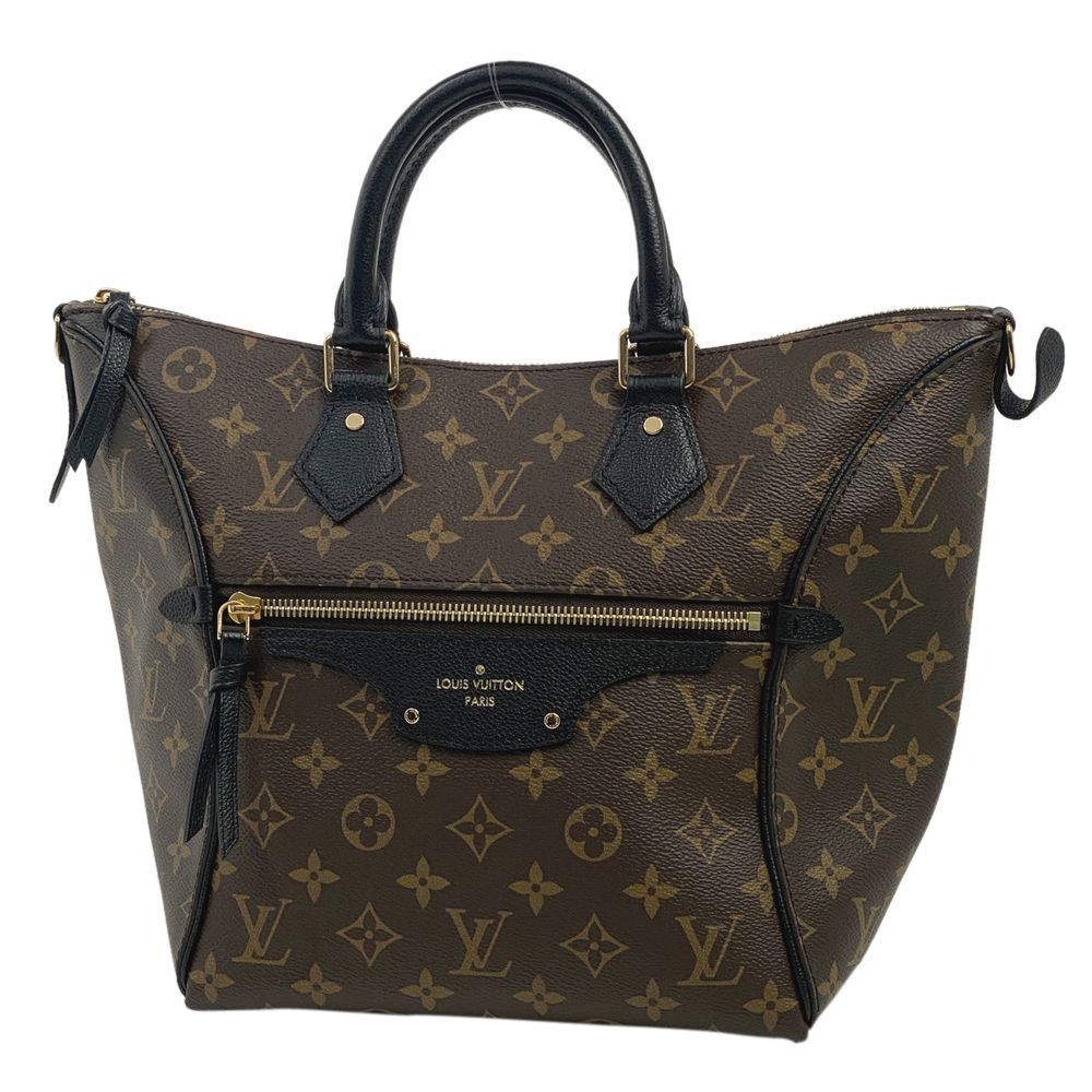 Louis Vuitton Tournel PM Shoulder Bag Monogram Brown Noir Black